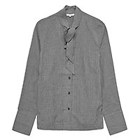 CHEMISE LEANA CARREAUX ECRU - Yerse