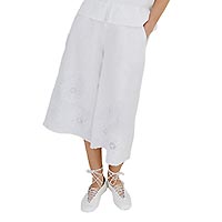 JUPE CULOTTE SHIBU BLANC - Yerse
