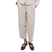PANTALON MURIEL BEIGE - Yerse