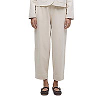 PANTALON MURIEL BEIGE - Yerse