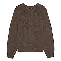 PULL ASPEN TORSADES GREY MIX - Yerse