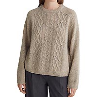 PULL ASPEN TORSADES SAND MIX - Yerse