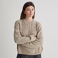 PULL ASPEN TORSADES SAND MIX - Yerse