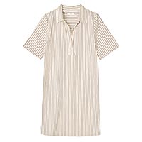 ROBE TUNIQUE MAGY STRIPES ECRU - Yerse