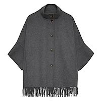 VESTE CAPE GREY - Yerse