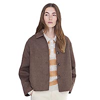 VESTE MARTA MARRON - Yerse