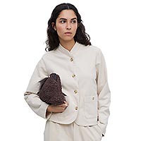 VESTE MURIEL BEIGE - Yerse