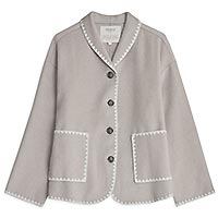 VESTE PAULINA BEIGE ECRU - Yerse
