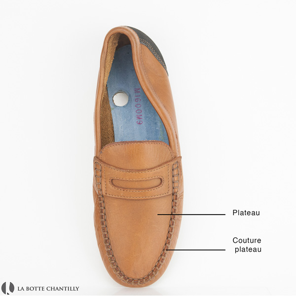Type de mocassin top