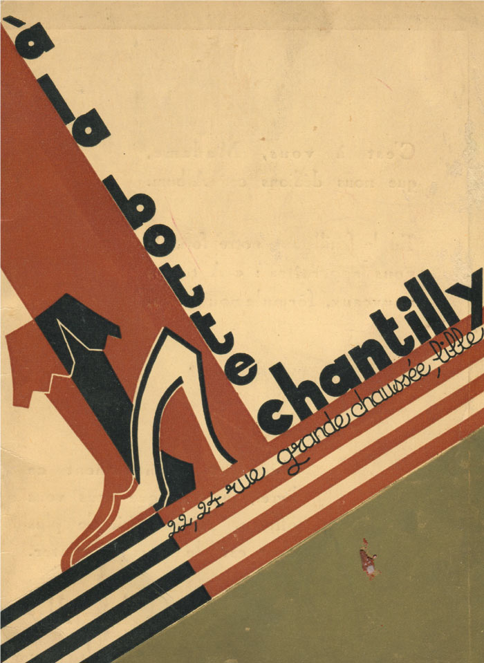 1921 la botte chantilly