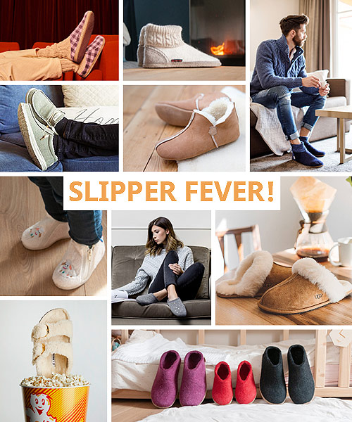 Slippers collection - fall winter 2023