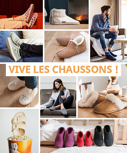 Collection chaussons automne-hiver 2023