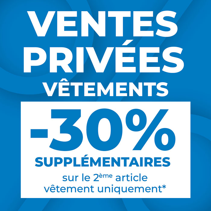 Découvrez nos ventes privées d'été pour femme, homme et enfant - Réductions jusqu'à -60