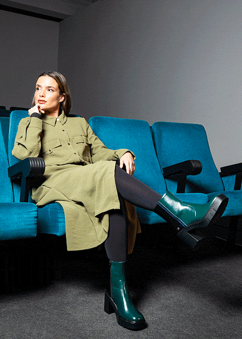 Découvrez notre collection d'articles d'automne couleur vert pour femme et homme