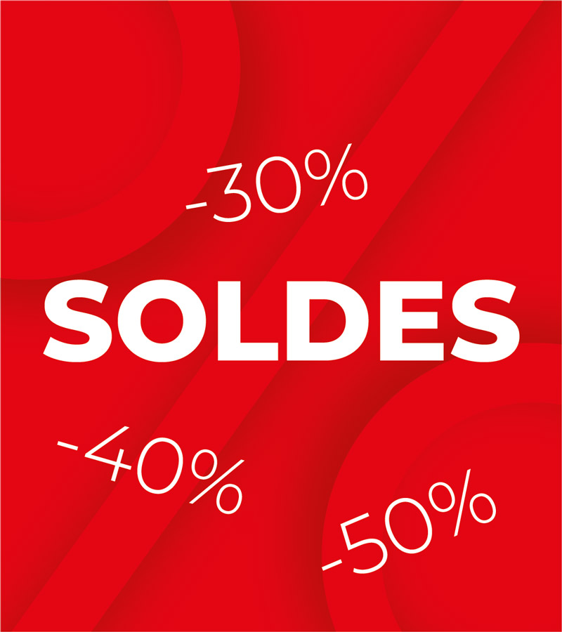 Profitez des soldes sur toutes nos collections