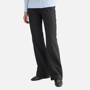 PANTALON BIG CHECKS ANTHRACITE – Image 2
