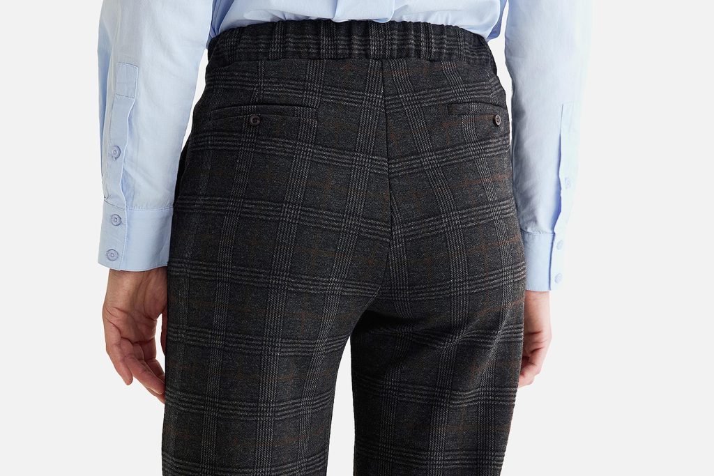 PANTALON BIG CHECKS ANTHRACITE