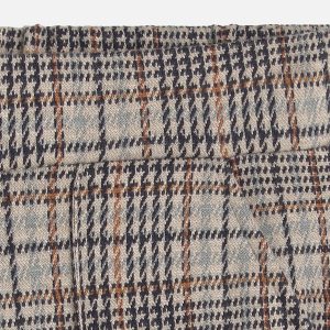 PANTALON BIG CHECKS BEIGE BROWN – Image 5