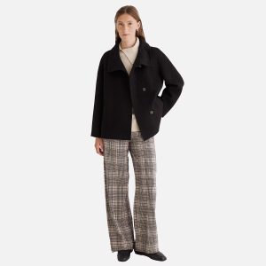 PANTALON BIG CHECKS BEIGE BROWN – Image 7