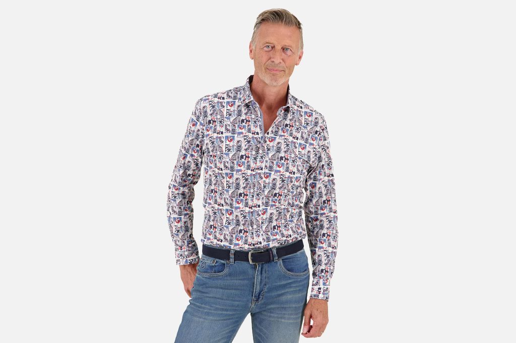 SHIRT MANGA OFFWHITE