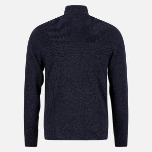CARDIGAN MELANGE NAVY – Image 2