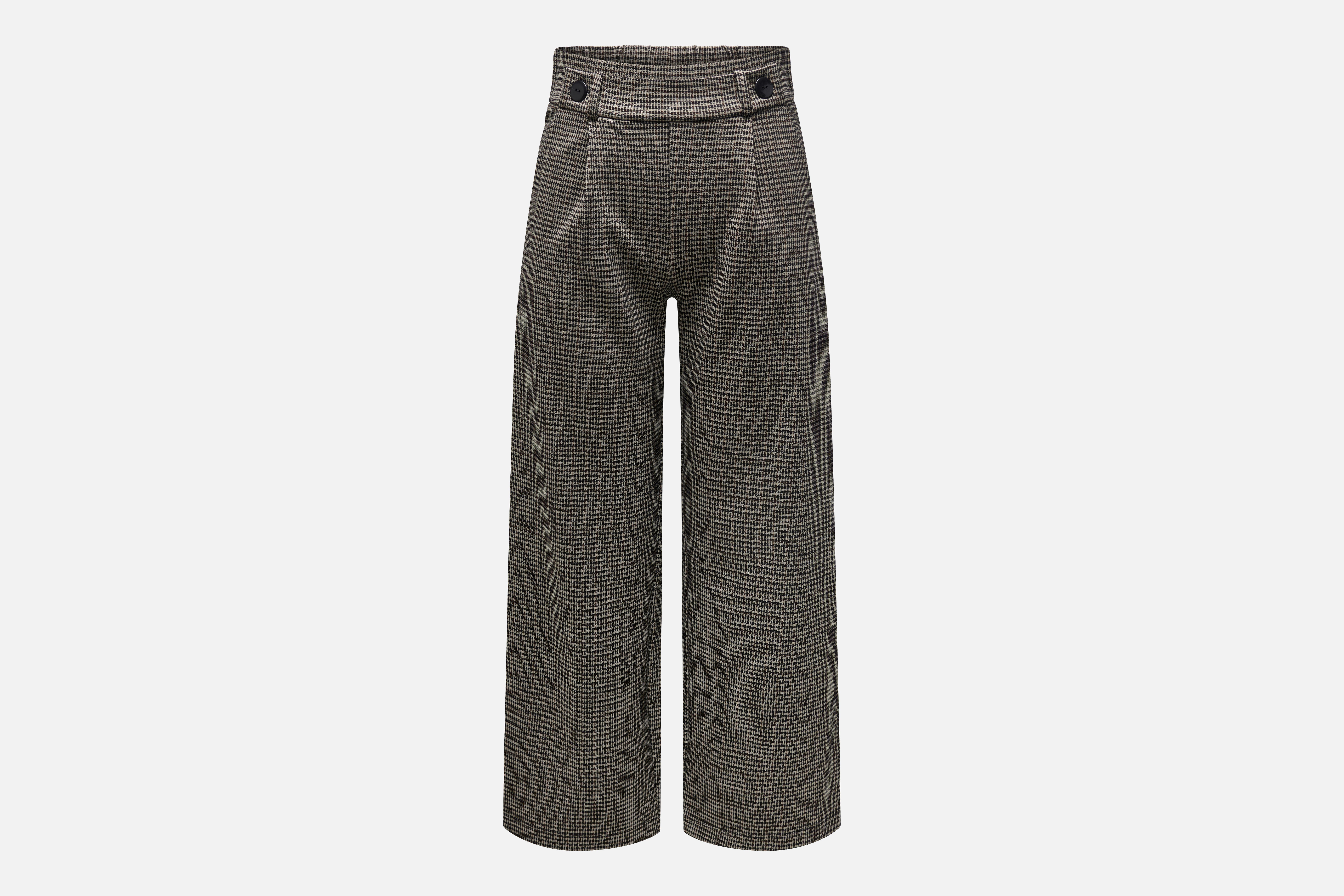 JDYGEGGO MIA LONG CHECK PANT COBBLESTONE CHECK