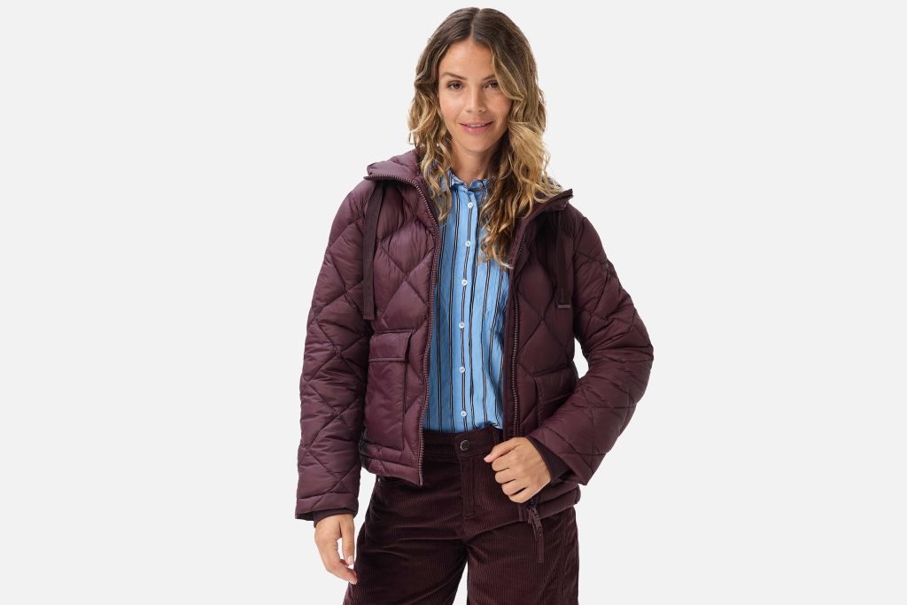DOUDOUNE TARA BURGUNDY