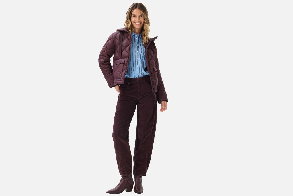DOUDOUNE TARA BURGUNDY