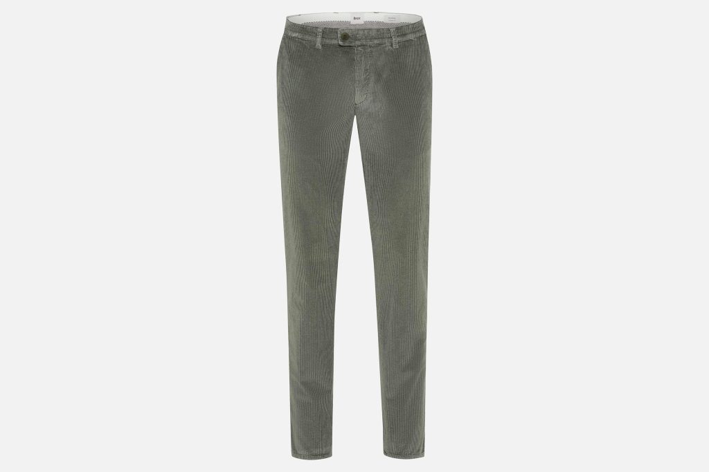 FABIO IDX CHINO GREEN CORDUROY