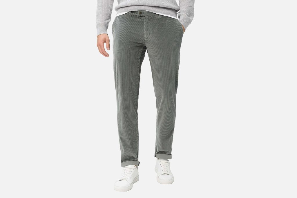 FABIO IDX CHINO GREEN CORDUROY