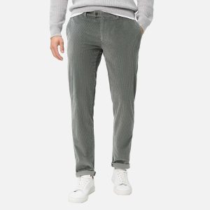 FABIO IDX CHINO GREEN CORDUROY - Image 3