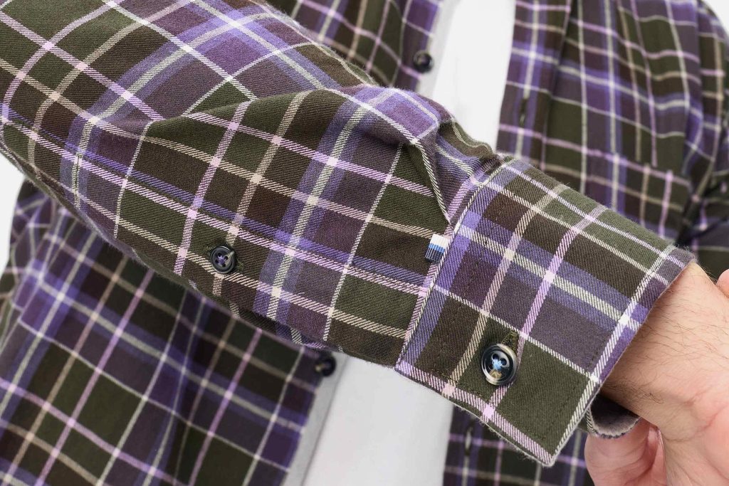 DANIEL LIGHT FLANNEL GREEN PURPLE