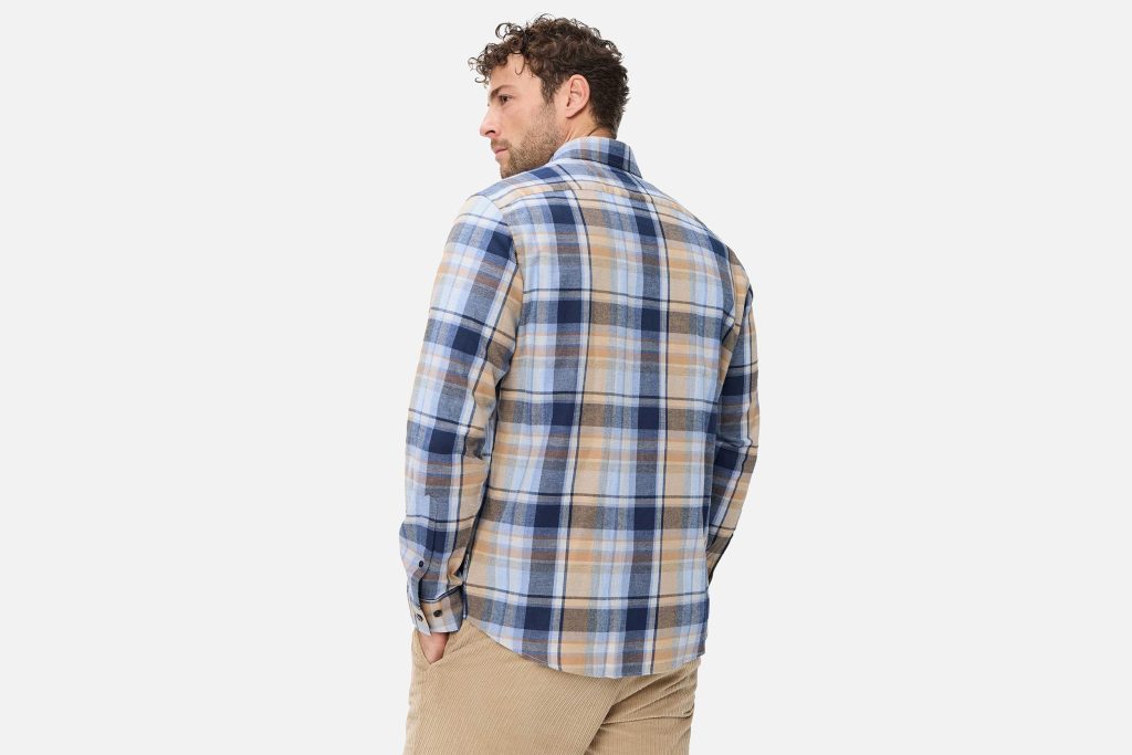 DANIEL LIGHT FLANNEL BLUE BEIGE