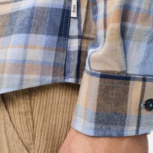 DANIEL LIGHT FLANNEL BLUE BEIGE – Image 7