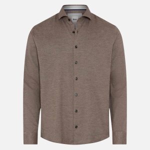 HAROLD LIGHT FLANNEL BROWN - Image 1