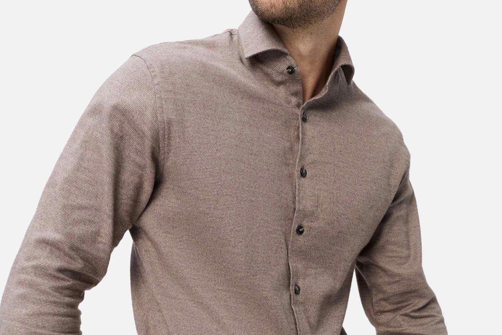 HAROLD LIGHT FLANNEL BROWN