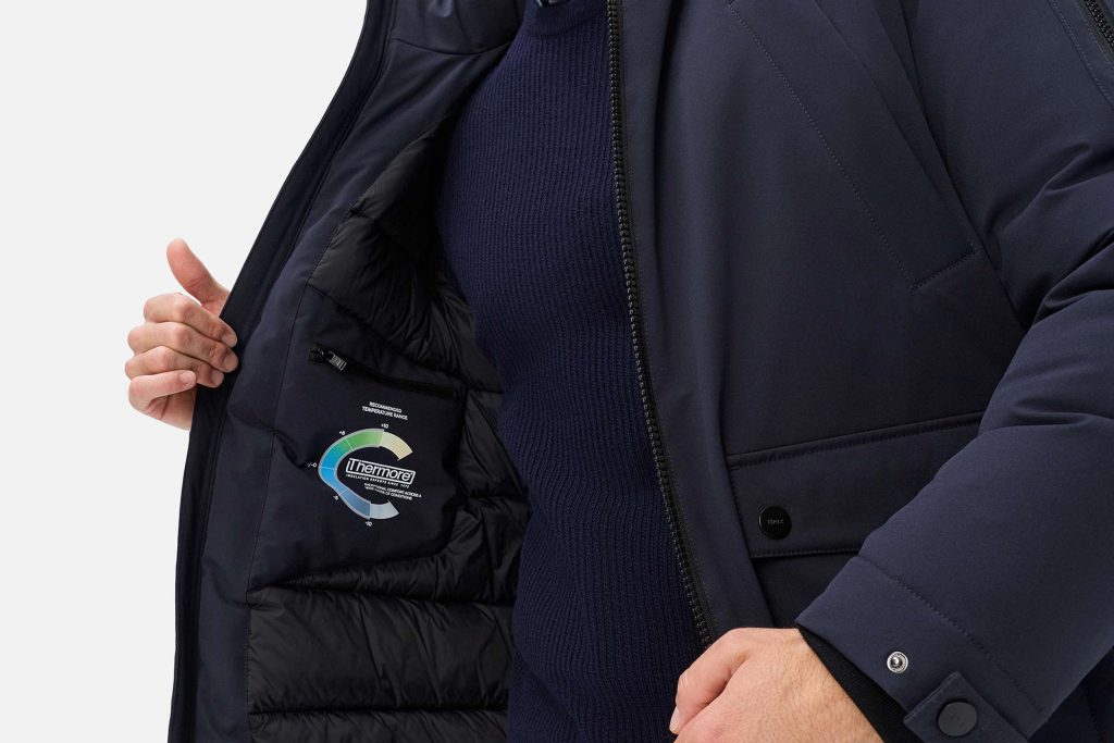 PARKA BILL THERMORE NAVY