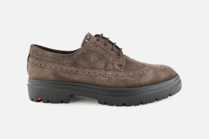AZURE DERBY DAIM CHOCO