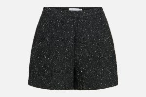 VIRANDA HW SHORTS BLACK LUREX