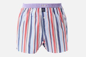 MC ALSON STRIPED RED  BLUE