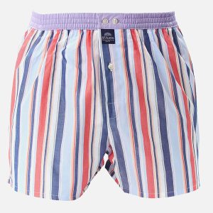 MC ALSON STRIPED RED  BLUE - Image 1