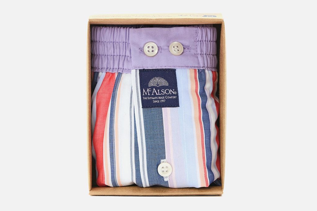 MC ALSON STRIPED RED BLUE