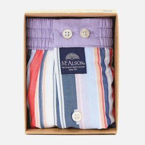 MC ALSON STRIPED RED  BLUE - Image 2