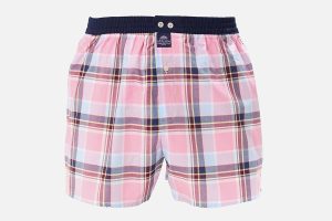 MC ALSON MADRAS BLUE  PINK