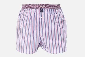 MC ALSON STRIPED BLUE  PINK