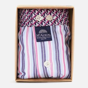 MC ALSON STRIPED BLUE  PINK - Image 2