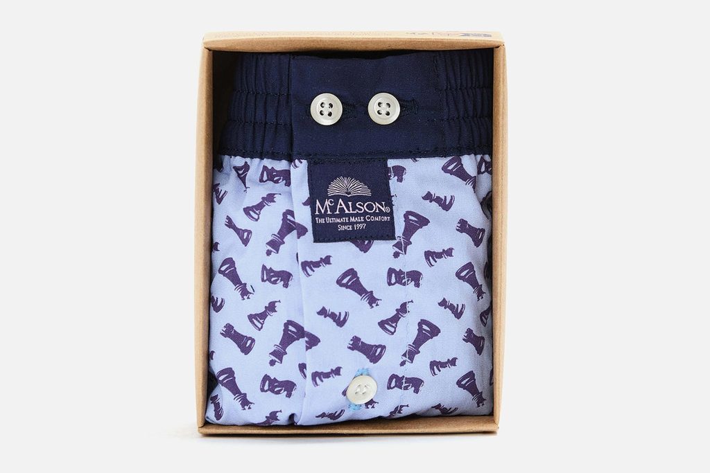 MC ALSON CHESS NAVY BLUE