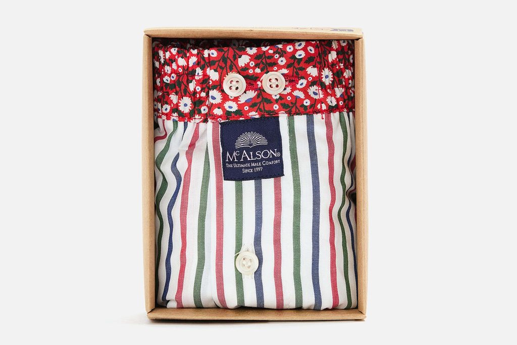 MC ALSON STRIPED BLUE RED GREEN