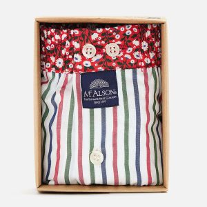 MC ALSON STRIPED BLUE RED  GREEN - Image 2