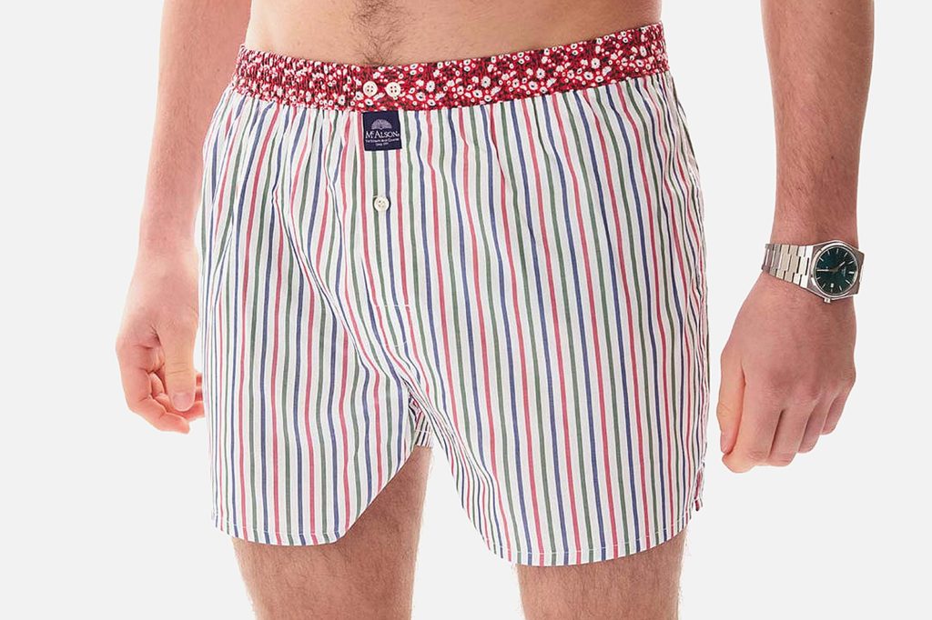 MC ALSON STRIPED BLUE RED GREEN